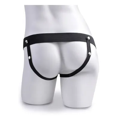 Harness Penis Mit Spritzenden Bällen 19cm – Fetish Fantasy