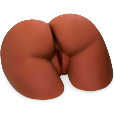 Perfect Ass XL Doppelter Eingangs Braun Masturbator | PDX Plus