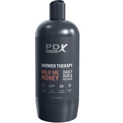 Stroker Masturbator Im Diskreten Design Mit Milk Me Honey Candy Shampoo Flasche | PDX Plus