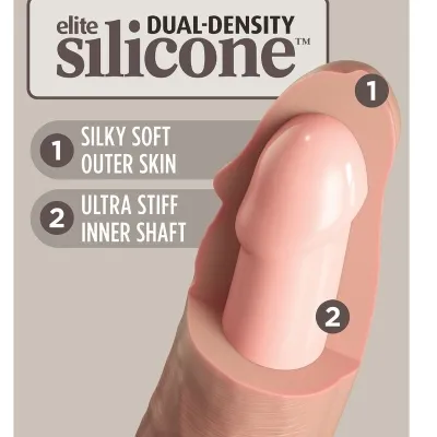 Realistischer Silikondildo 17,8cm – King Cock