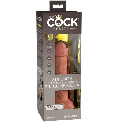 Realistischer Vibrationsdildo 15,2cm Candy – King Cock