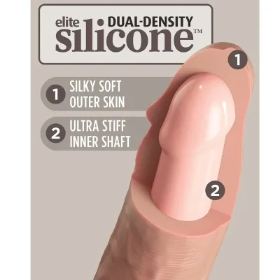 Realistischer Vibrationsdildo 15,2cm – King Cock