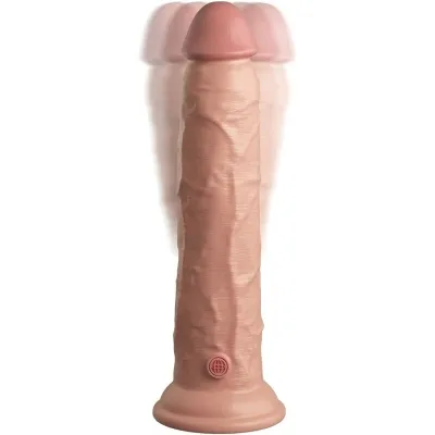 Realistischer Vibrator Mit Fernbedienung 23cm – King Cock