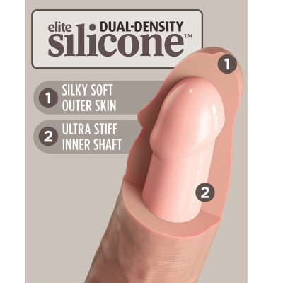 Realistischer Vibrator Mit Fernbedienung 23cm | King Cock