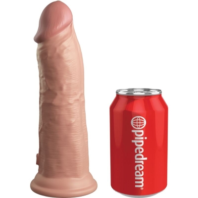Deluxe Verstellbares Harness-Kit Ring Mit Hoden & Dildo 20,3cm | King Cock