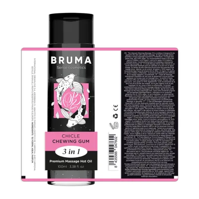 Premium Massageöl Bubblegum 3 In 1 100ml – Bruma