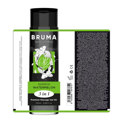 Premium Massageöl Wassermelone 3 In 1 100ml – Bruma