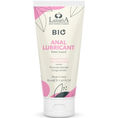 Luxuria Bio Anal Gleitmittel Auf Wasserbasis 50ml | Intimateline