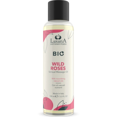 Bio Wild Roses Massageöl 100ml | Intimateline Luxuria