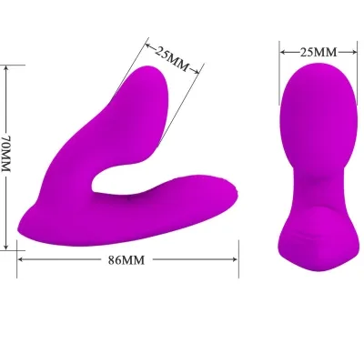 Melvin Clitoral Massager with Remote Control – Pretty Love