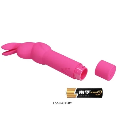 Gerardo Fuschia Rabbit Silicone Vibrator | Pretty Love