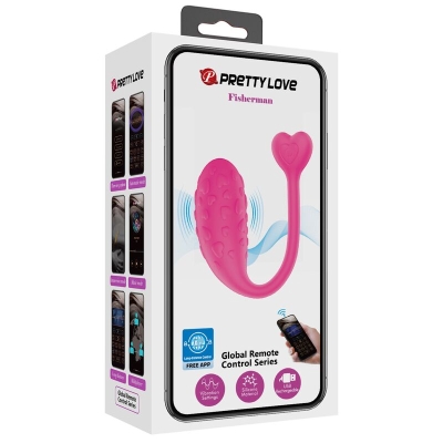 App Gesteuertes Rosa Fisher Vibrations Ei | Pretty Love