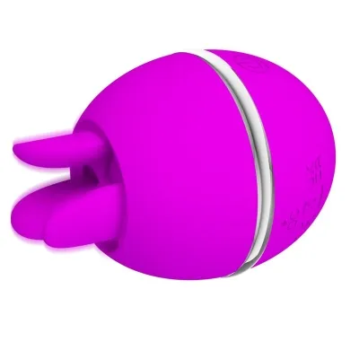 Gemini Ball Lila Runder Vibrator Aus Silikon – Pretty Love