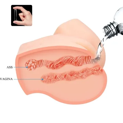 Realistic Vagina and Anus Vibrator Samantha