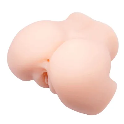 Realistic vaginal and anal dual vibration