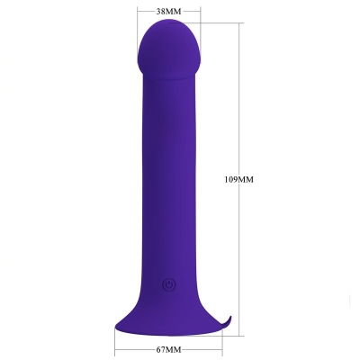 Murray Youth Vibrierender Dildo Violett | Pretty Love