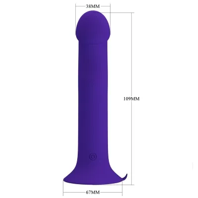 Murray Youth Vibrating Dildo Violet | Pretty Love