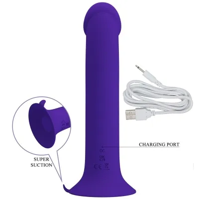 Murray Youth Vibrating Dildo Violet | Pretty Love