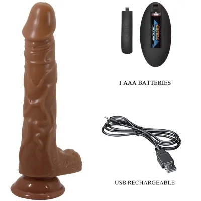 Realistic Vibrator with Suction Cup | Baile