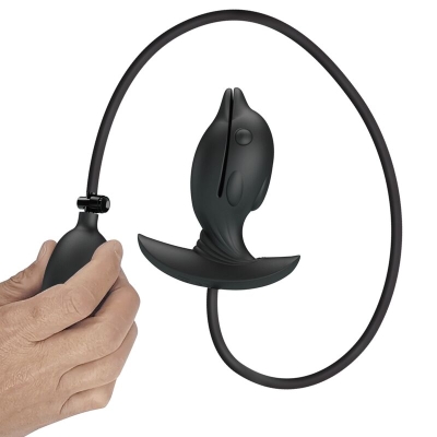 Delfin Analplug Aufblasbar, Wiederaufladbar | Pretty Love