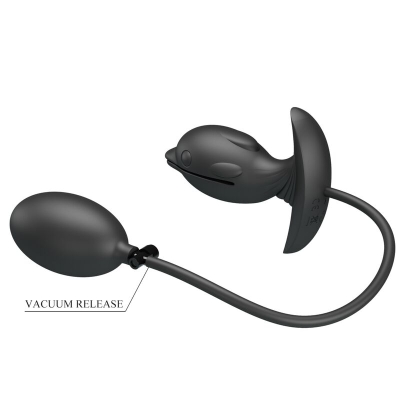 Delfin Analplug Aufblasbar, Wiederaufladbar | Pretty Love