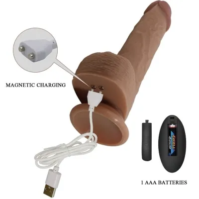 Tommy Realistic Dildo Vibrator 22.5cm | Pretty Love