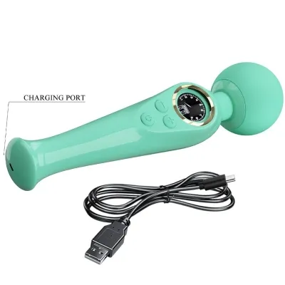 Skyler Green Wand Vibrator – Pretty Love