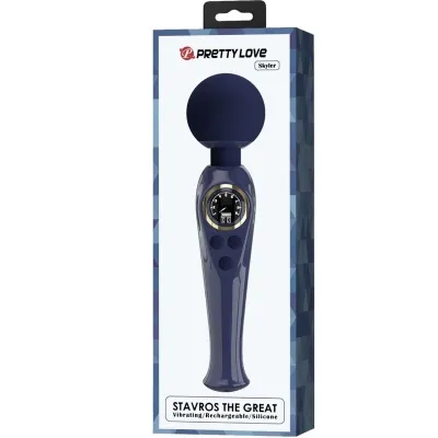 Skyler Vibrator Stab Blau – Pretty Love