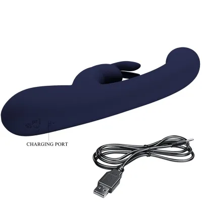 Lamar Rabbitvibrator Blau | Pretty Love