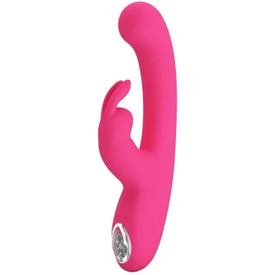 Lamar Rabbit Vibrator Pink | Pretty Love
