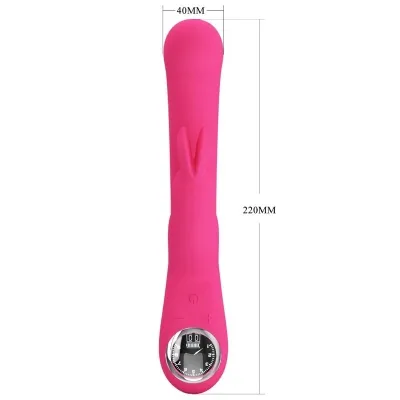 Lamar Rabbit Vibrator Pink | Pretty Love