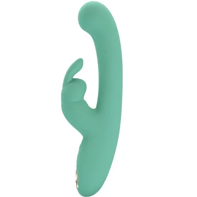 Lamar Rabbit Vibrator Green | Pretty Love