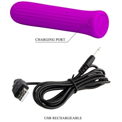 Blanche Pink Stimulator Vibrator | Pretty Love