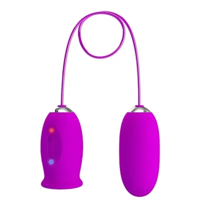 Daisy Dual Egg Rechargeable Vibrator Purple – Pretty Love