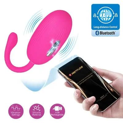 Doreen Vibrating Egg Magenta – Pretty Love