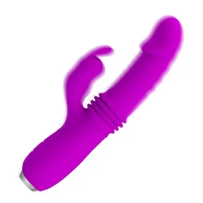 Dorothy Purple Rechargeable Rabbit Vibrator – Pretty Love