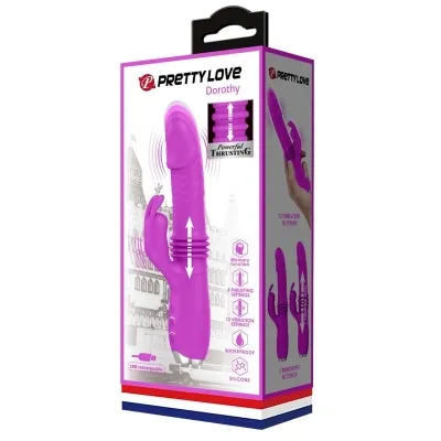 Dorothy Purple Rechargeable Rabbit Vibrator – Pretty Love
