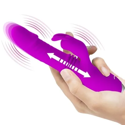 Dorothy Purple Rechargeable Rabbit Vibrator – Pretty Love