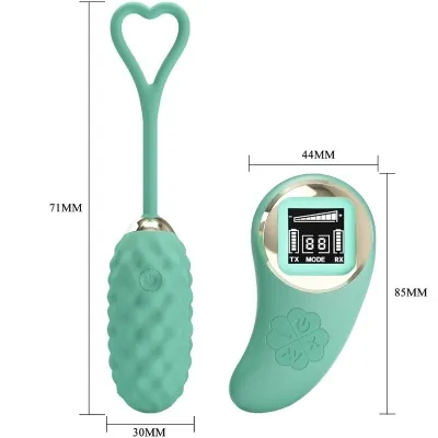 Vivian Green Vibrating Egg with Remote Control – Pretty Love
