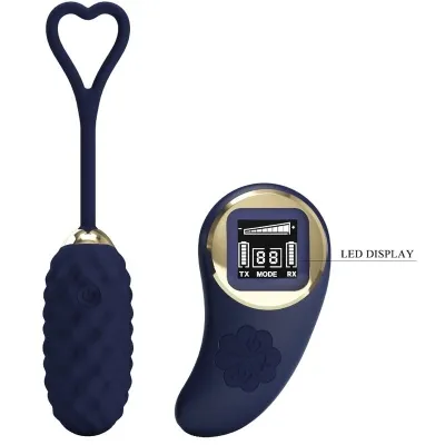 Vivian Blue Vibrations Ei Mit Fernbedienung – Pretty Love