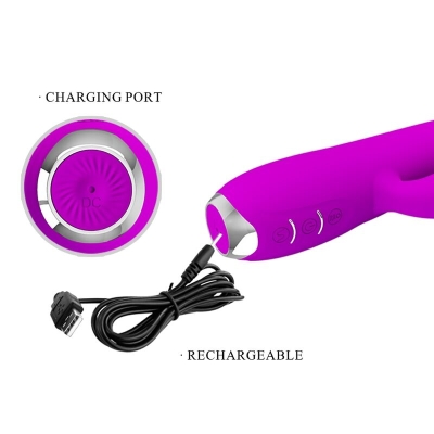 Gloria Rabbitvibrator Wasserdicht Lila | Pretty Love