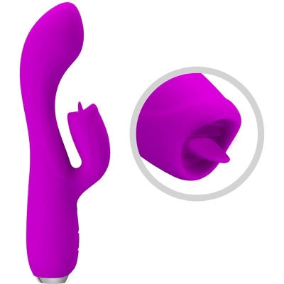 Gloria Rabbitvibrator Wasserdicht Lila | Pretty Love