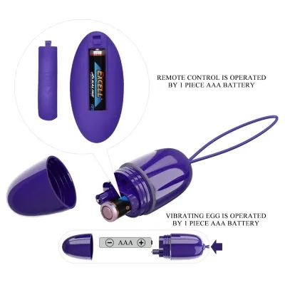 Selkie Youth Mini Vibro Ei Mit Fernbedienung Violet – Pretty Love