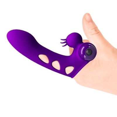Orlando Purple Vibrator Fingerhülle | Pretty Love