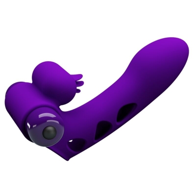Orlando Purple Vibrator Fingerhülle | Pretty Love