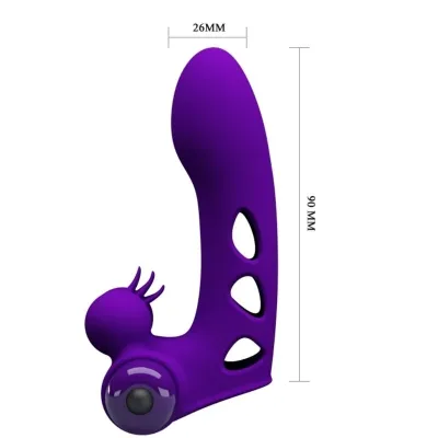 Orlando Purple Vibrator Finger Cover – Pretty Love