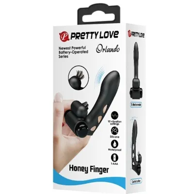 Orlando Black Vibrator Finger Case – Pretty Love