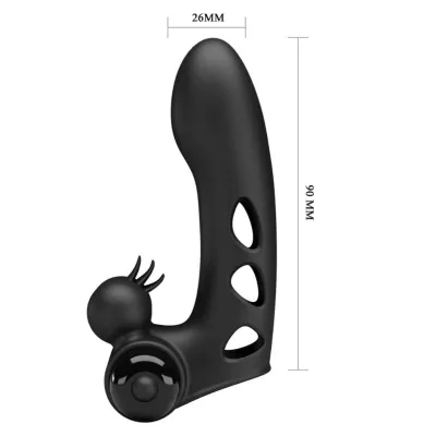 Orlando Black Vibrator Finger Case – Pretty Love