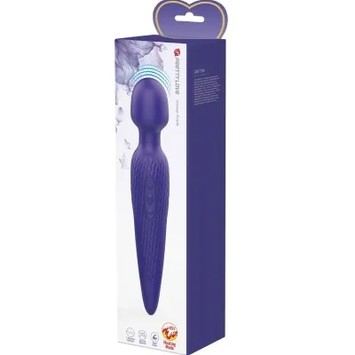 Antony Youth Wand Vibrator Violet Heat Effect – Pretty Love