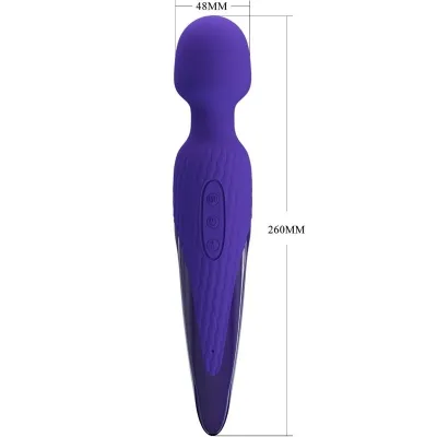 Antony Youth Wand Vibrator Violet Heat Effect – Pretty Love